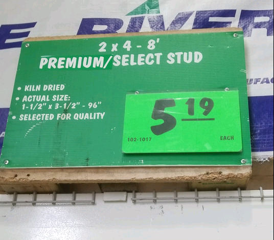 premium select stud 2x4