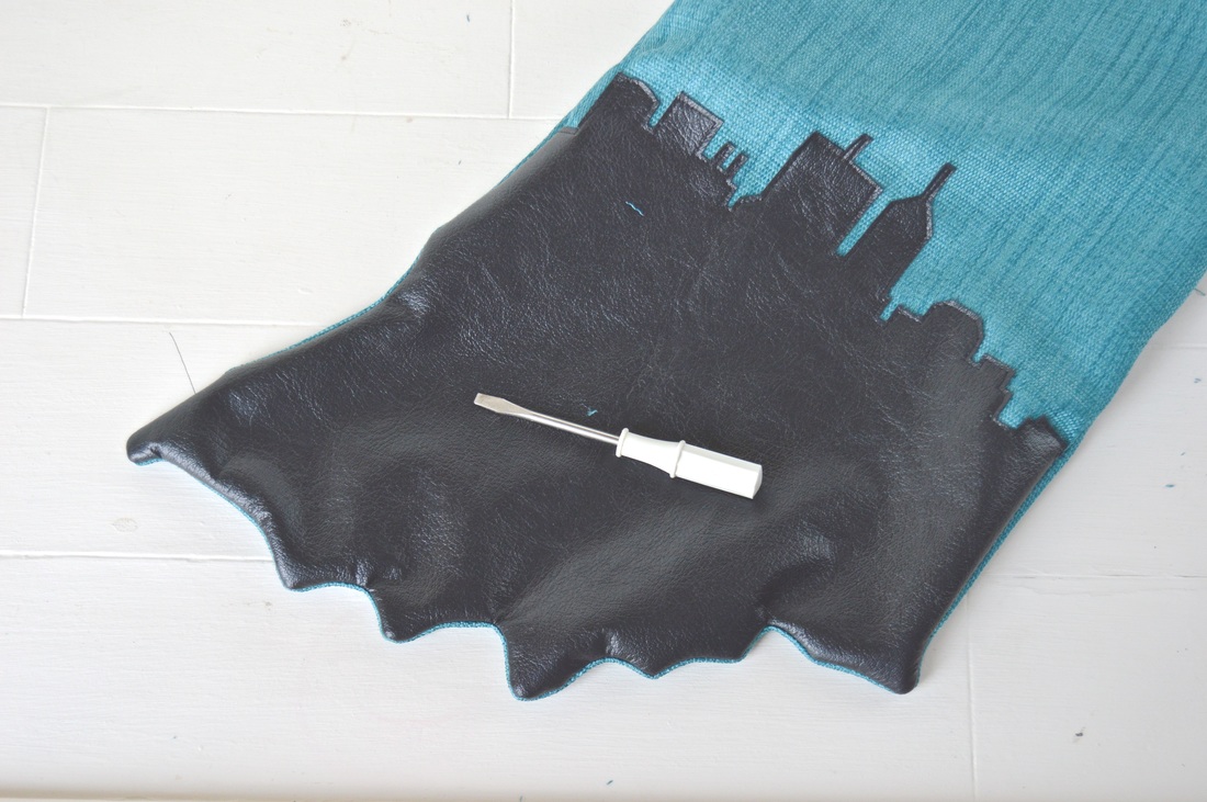 sewing tool of the month: screwdriver. indiana pillow with screwdriver
