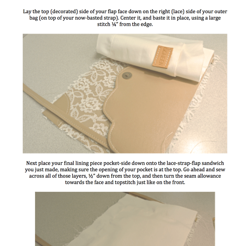 pdf sewing instruction tutorial comes with the pattern