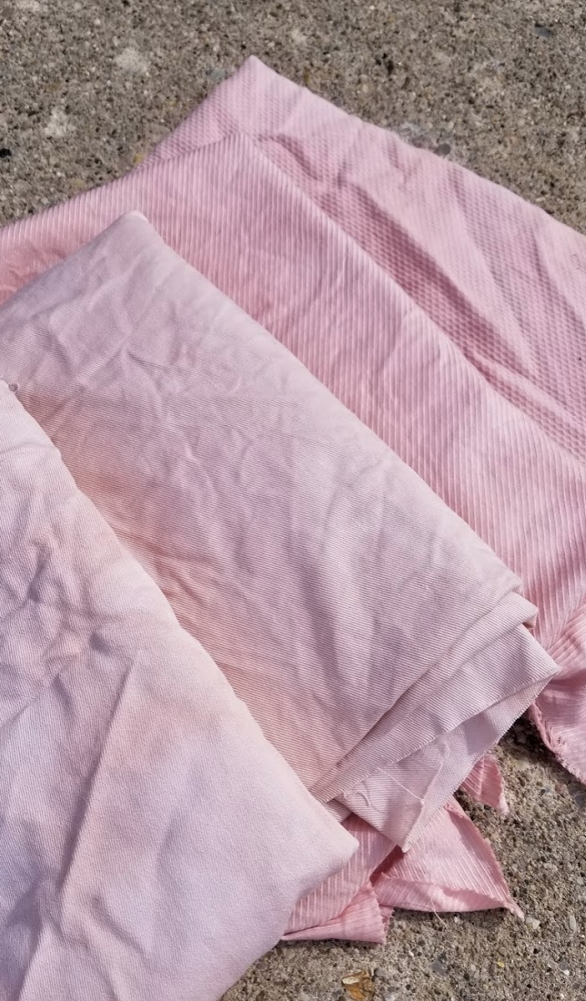 natural pink fabric dye using avocados