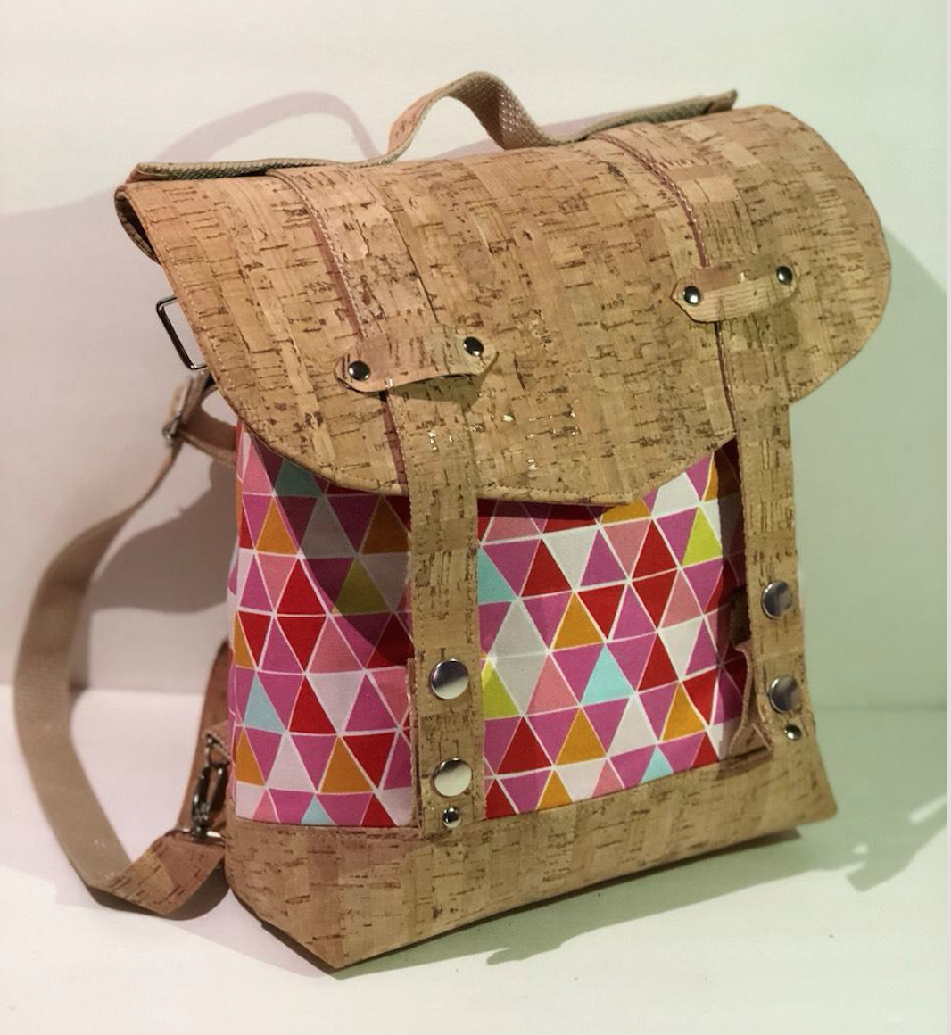 cork backpack sewing pattern