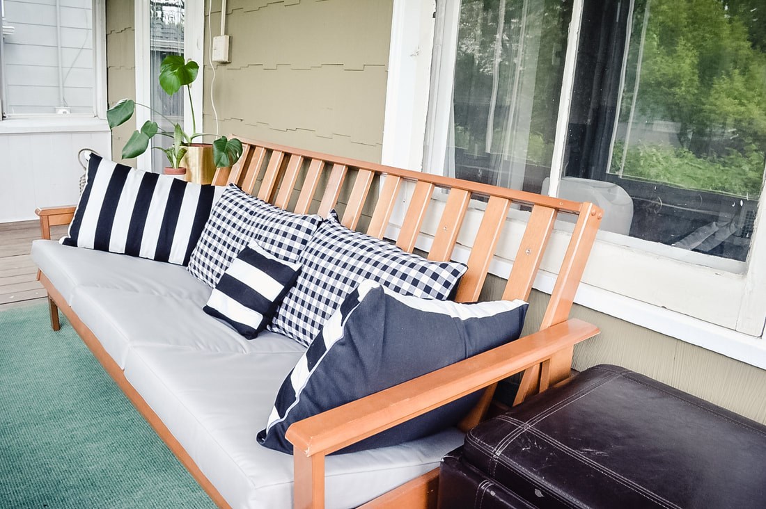 front porch glow up with fabric wholesale direct