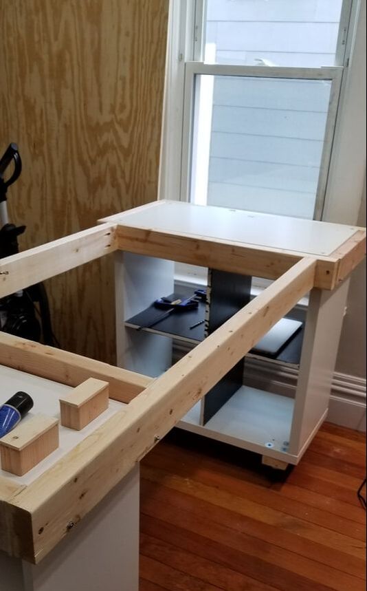 building my dream sewing table