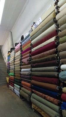 floor to ceiling fabric textile discount outlet