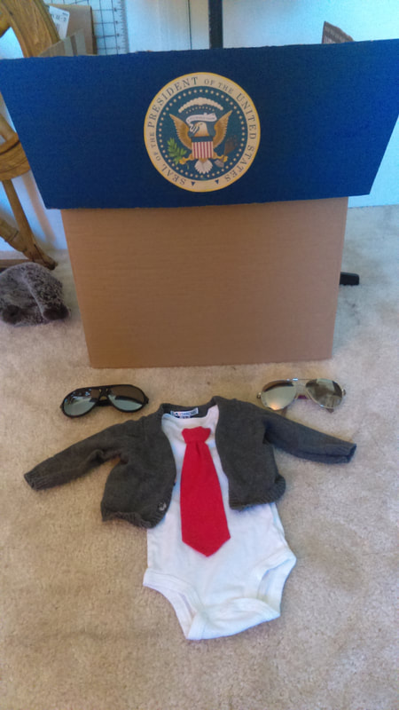 baby president costume